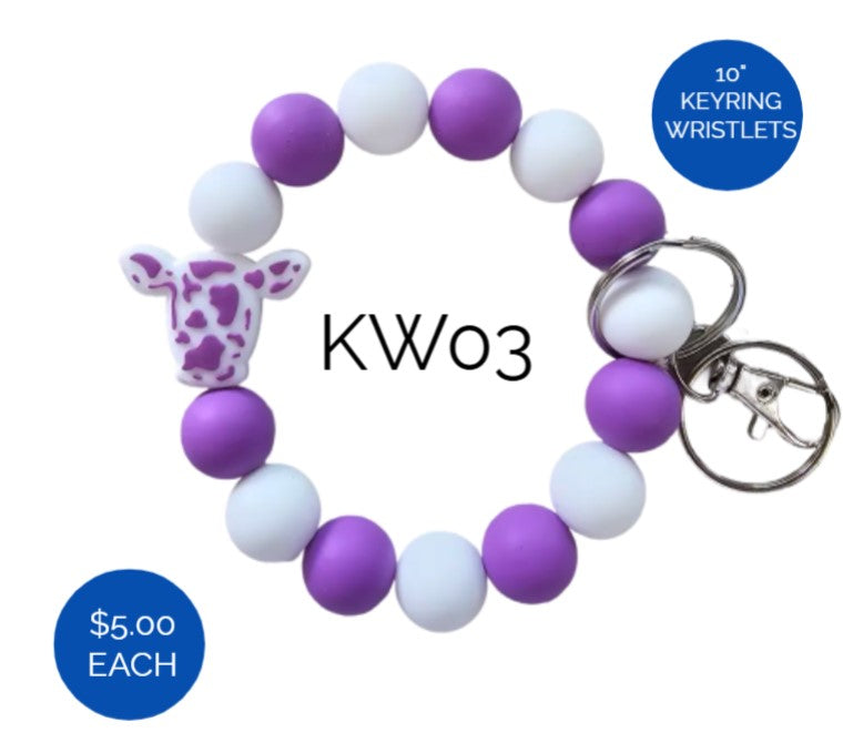 KEY RING WRISTLETS