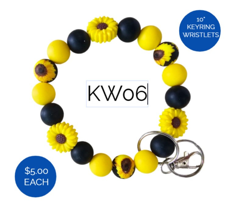 KEY RING WRISTLETS