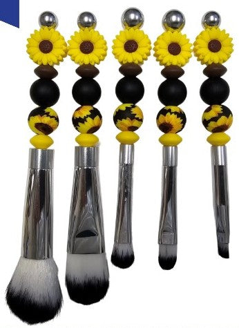 SUNFLOWERS MAKEUP BRUSH SET