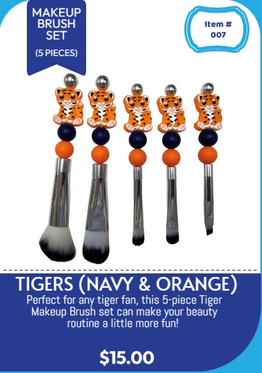 TIGERS MAKEUP BRUSH KIT