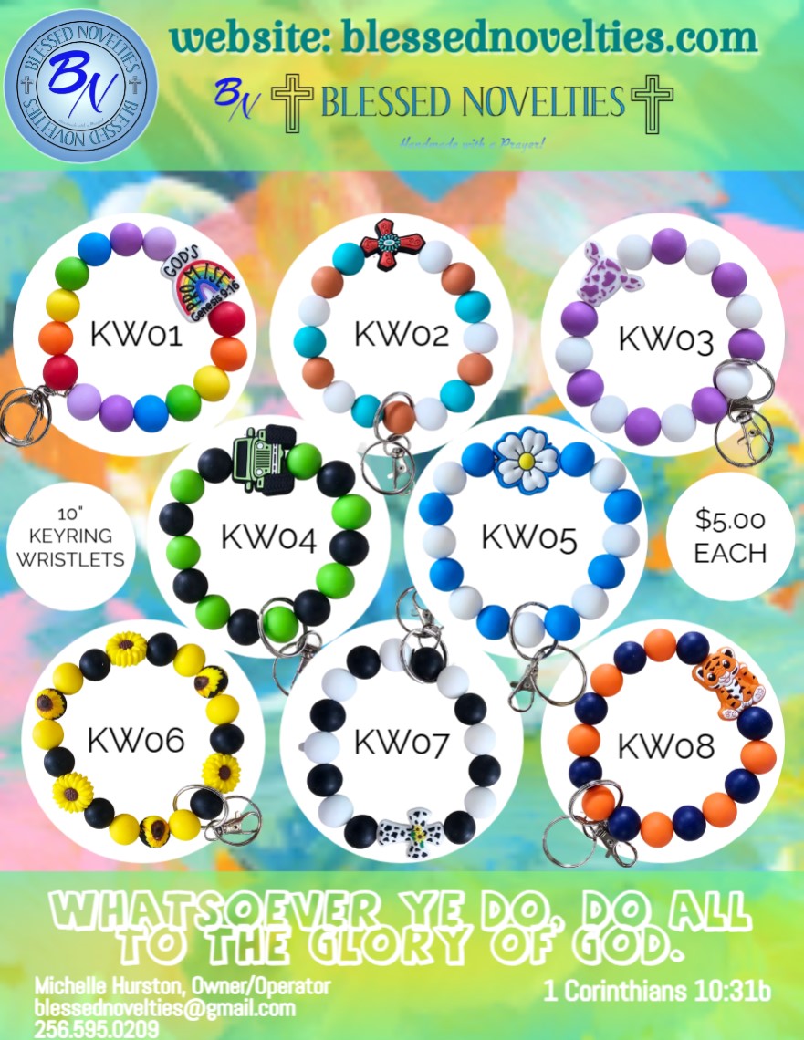 KEY RING WRISTLETS