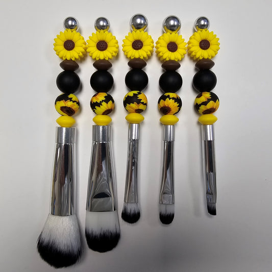 SUNFLOWER MAKEUP BRUSH SET