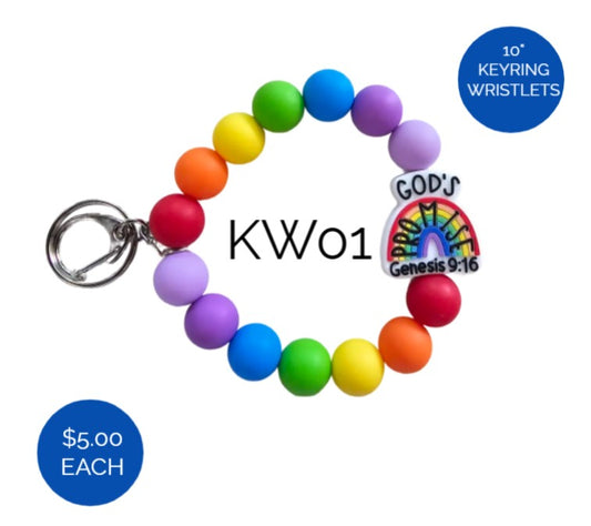 KEY RING WRISTLETS