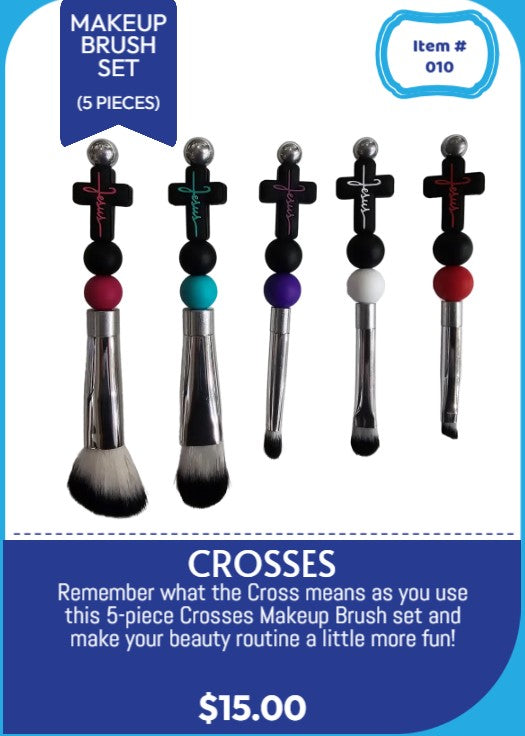 CROSSES MAKEUP BRUSH SET