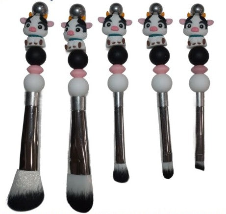 CUTIE COWS MAKEUP BRUSH SET