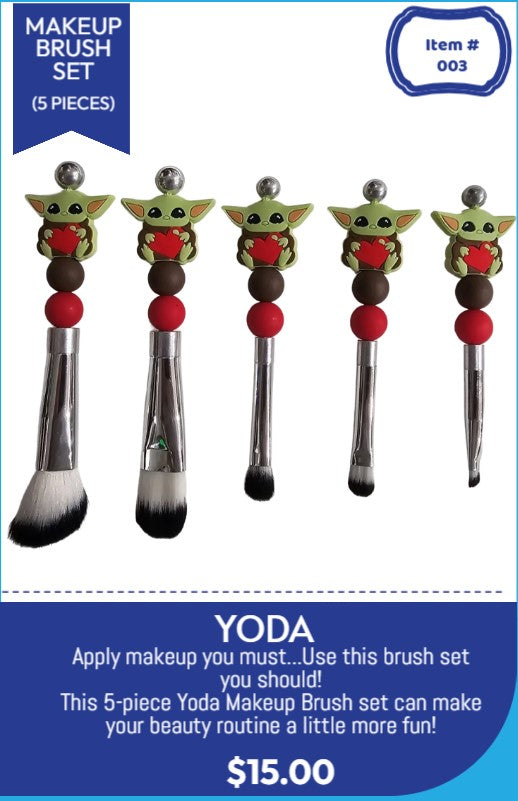 YODA MAKEUP BRUSH SET